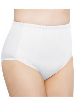 Exquisite Form® 2-Pack Control Top Lace Shaping Panties