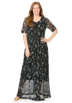 Miracle Mesh Maxi Dress