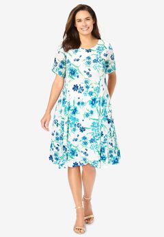 Short Crinkle Dress