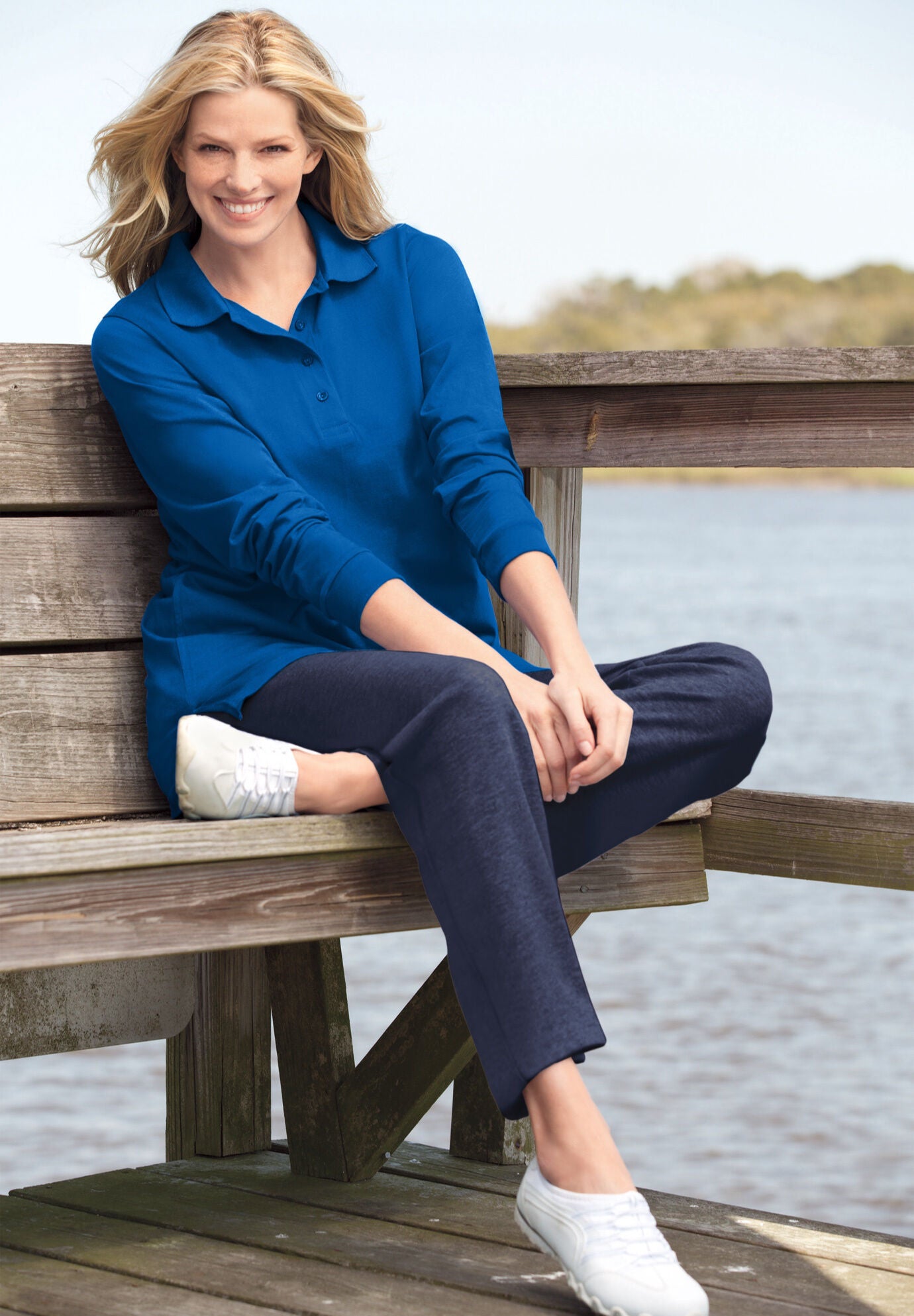 Woman within polo shirts sale