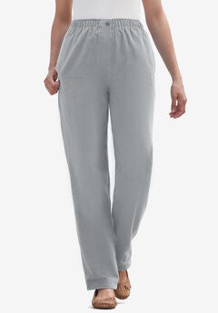 7-Day Corduroy Straight-Leg Pant