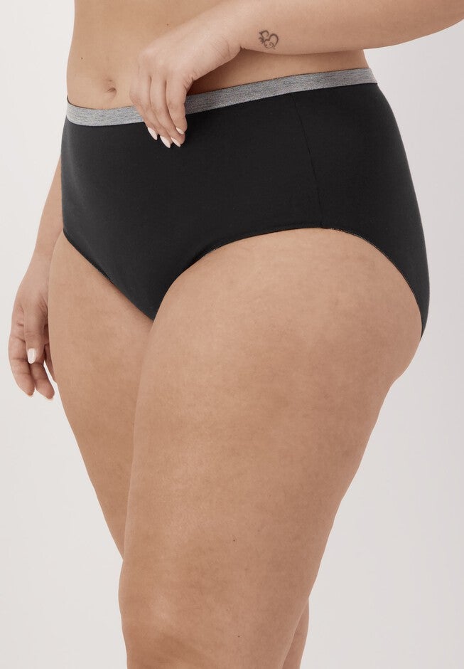 Women'S Stretch Cotton Brief Underwear, 5-Pack, , alternate image number 3