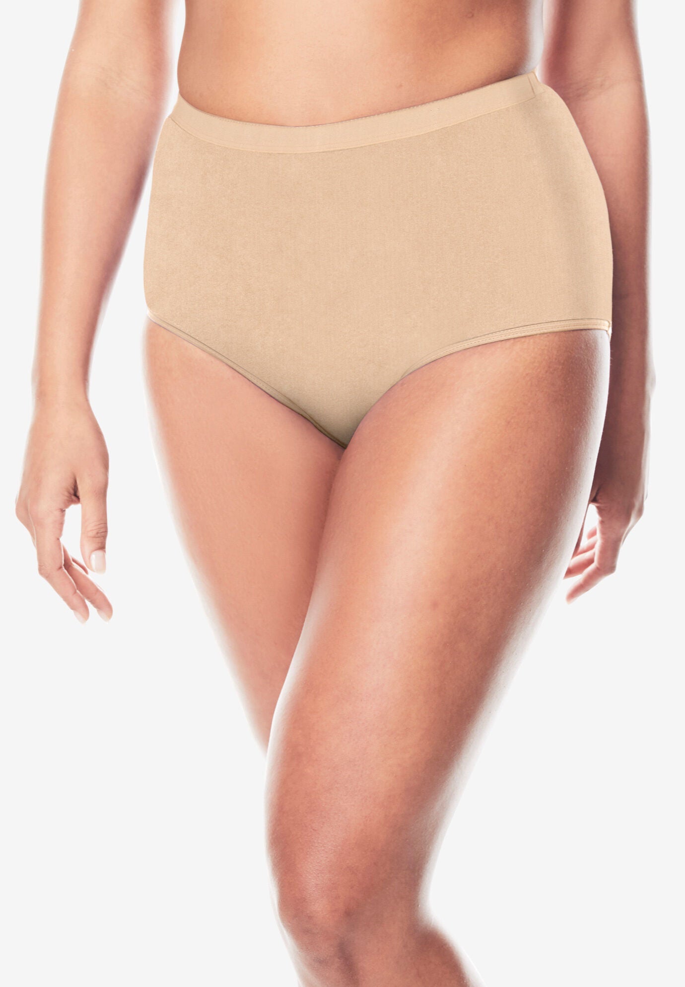 plus size cotton briefs
