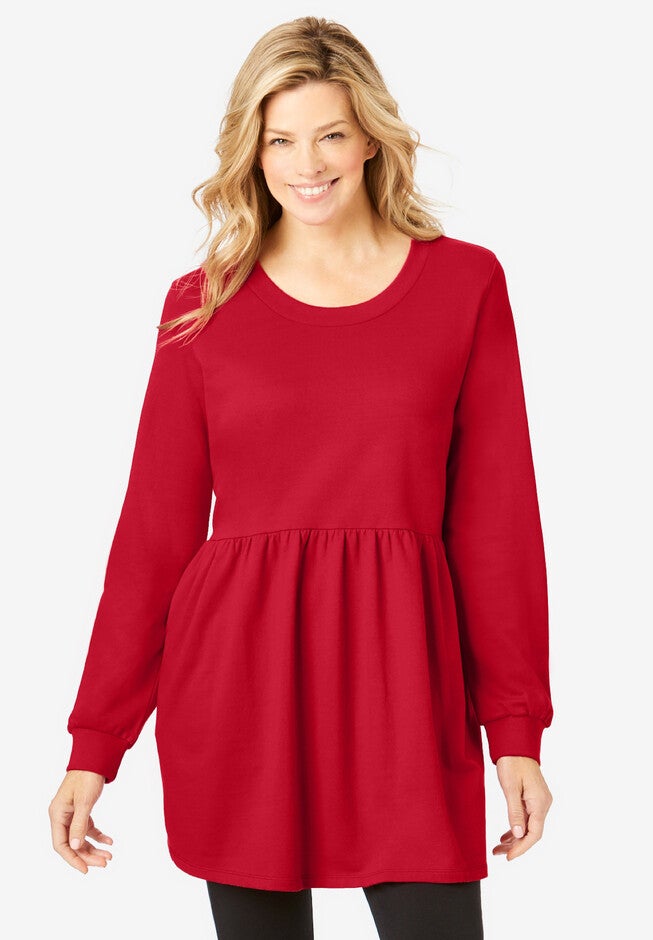 Empire Pocket Sweatshirt, CLASSIC RED, hi-res image number null