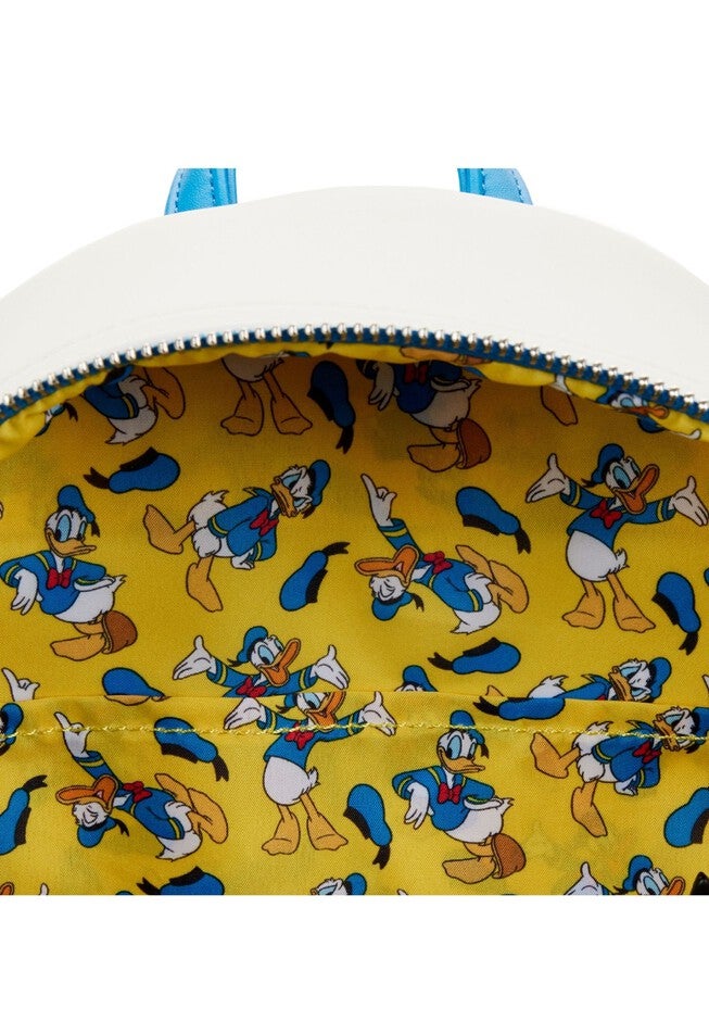 Loungefly x Disney Donald Duck Mini Backpack Cosplay Blue White, BLUE, alternate image number null