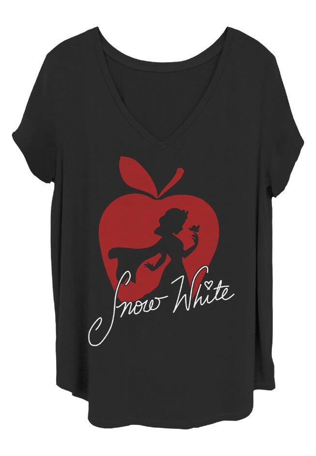 Snow White Silhouette, BLACK, hi-res image number 0
