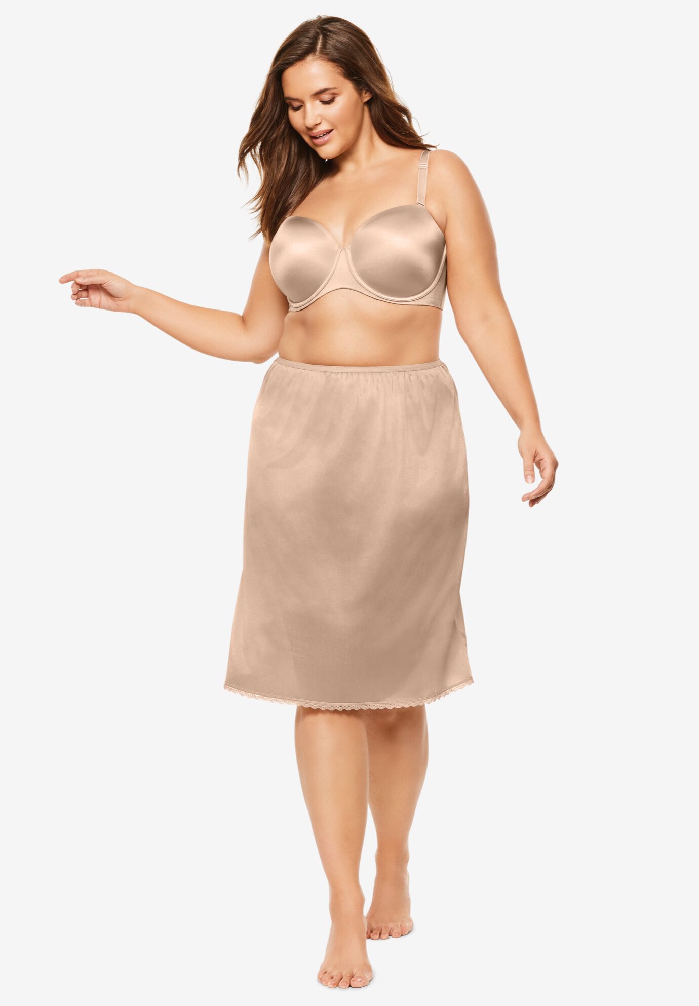 Woman within slips outlet