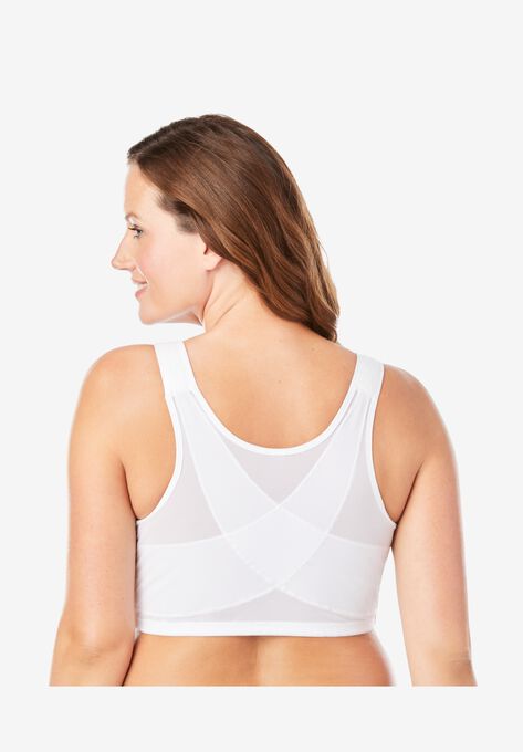 Ava Front-Close Lace Wireless Posture Bra 5230, , on-hover image number null