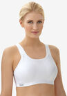 Glamorise® Adjustable Wire-Free Sport Bra 1166, WHITE, hi-res image number null