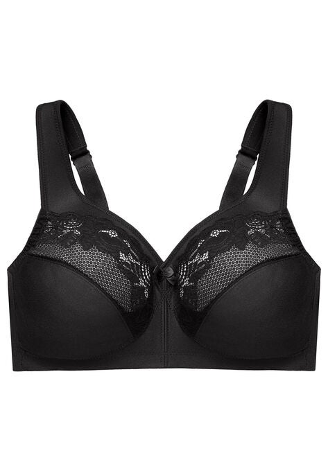 Full Figure Plus Size Magiclift Minimizer Bra Wirefree #1003 Bra, , alternate image number null