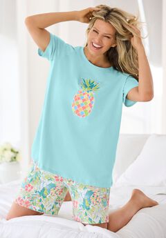 Knit PJ Short Set