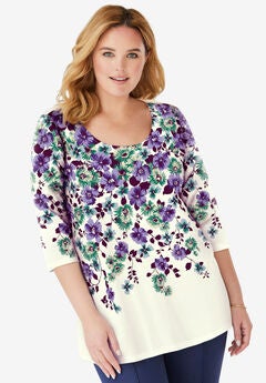 7-Day Floral Print Tunic