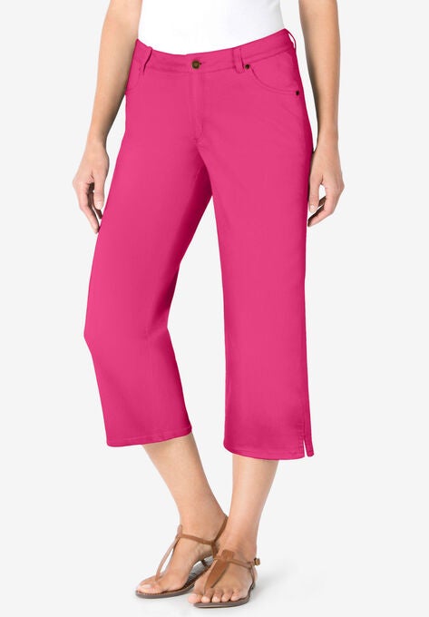 Capri Stretch Jean, RASPBERRY SORBET, hi-res image number null