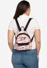 Loungefly x Disney Cats Mini Backpack Handbag All-Over Print Cheshire Marie, , alternate image number null