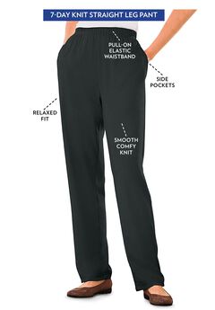 Plus Size Tall Black Pants