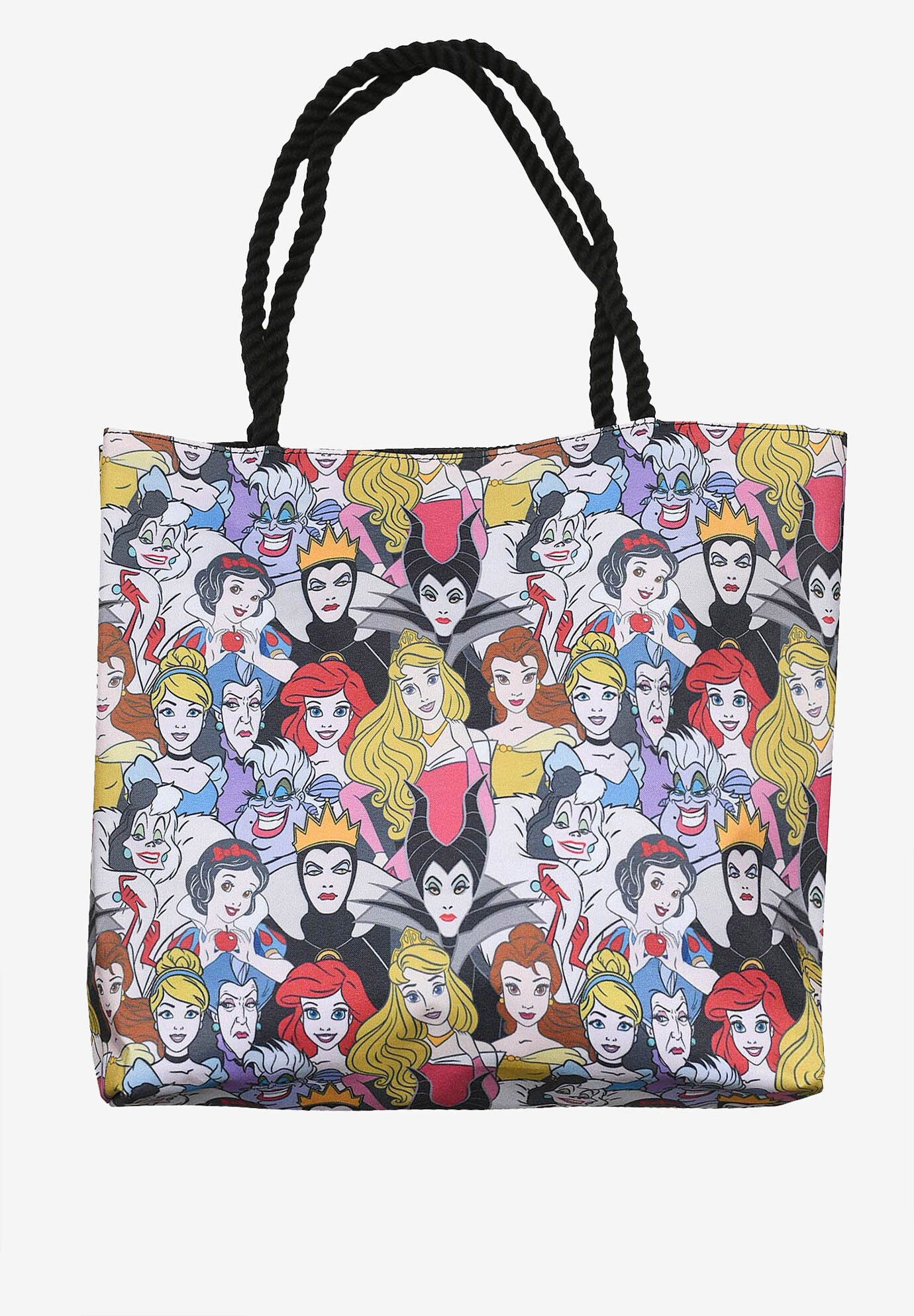 Disney Princesses & Villains Tote Bag Travel Beach Carry-on All-over Print, , alternate image number 3
