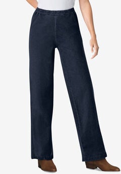 Plus Size Pull On Pants With Pockets