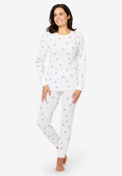 Thermal Crewneck Long-Sleeve Top
