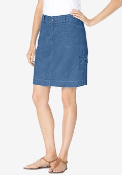 Perfect Denim Skort