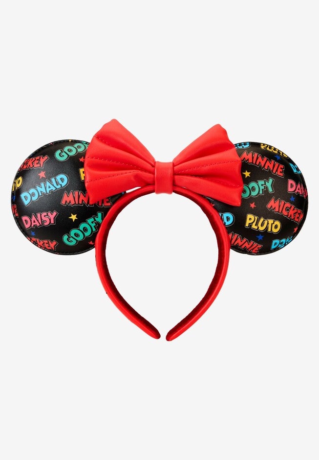 Loungefly x Disney Mickey And Friends Classic Mini Backpack & Ears Combo, RED, alternate image number null