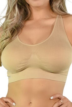 Adjustable Strap Seamless Bra
