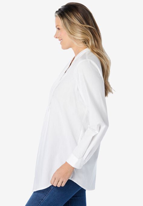 Perfect Pintuck Tunic, , alternate image number null