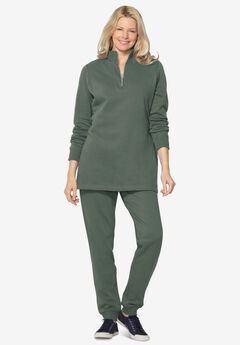2-piece fleece sweatshirt set