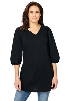 Reversible Neckline Tunic