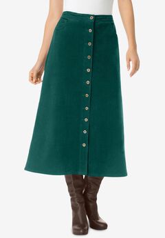 Corduroy skirt