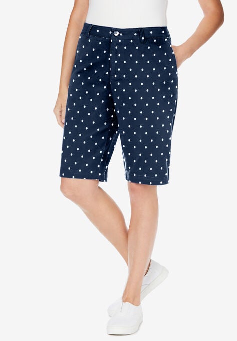 Freedom Waist Short, NAVY POLKA DOT, hi-res image number null