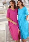 Button-Front Essential Dress, , alternate image number null