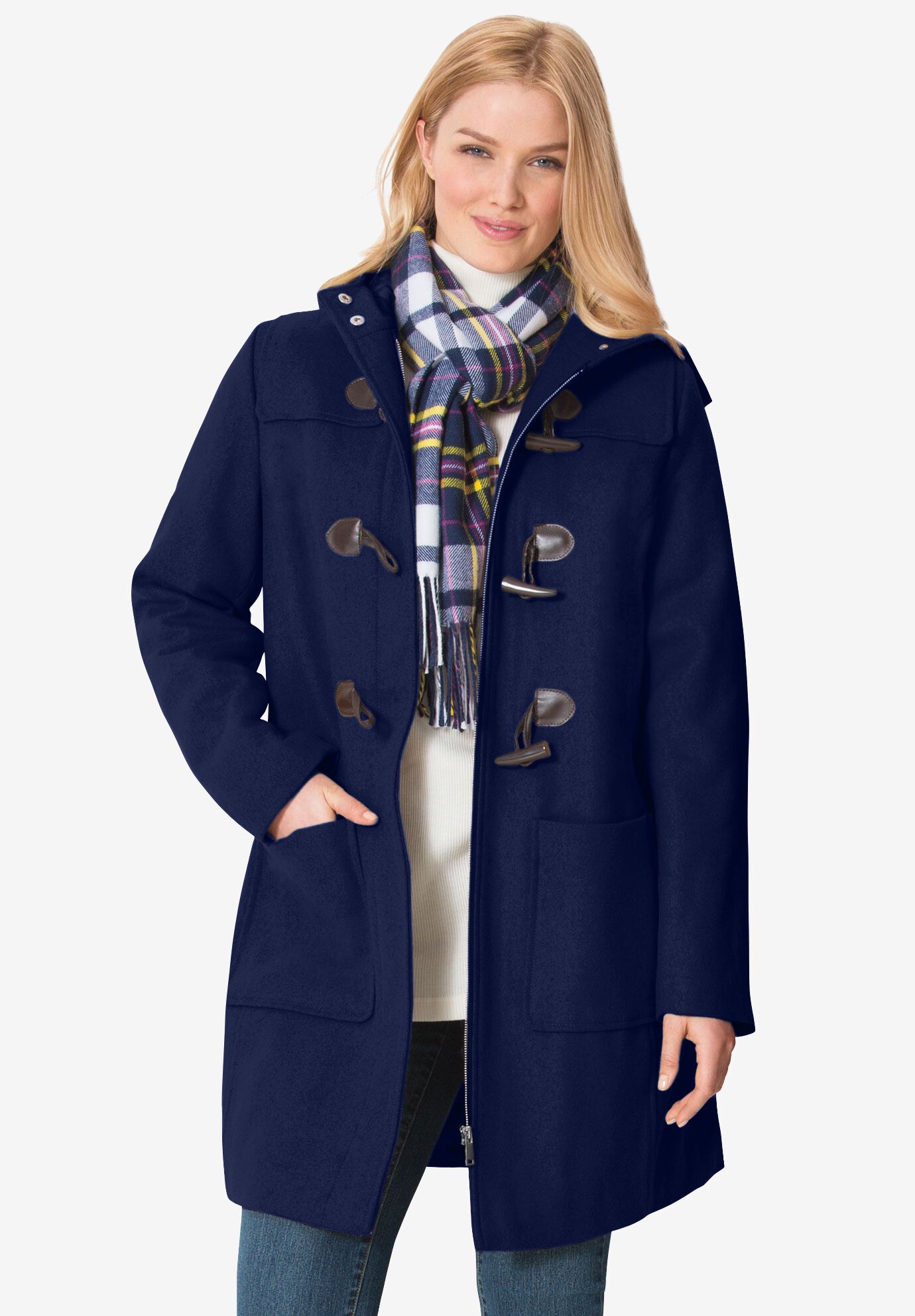 wool coat size 18