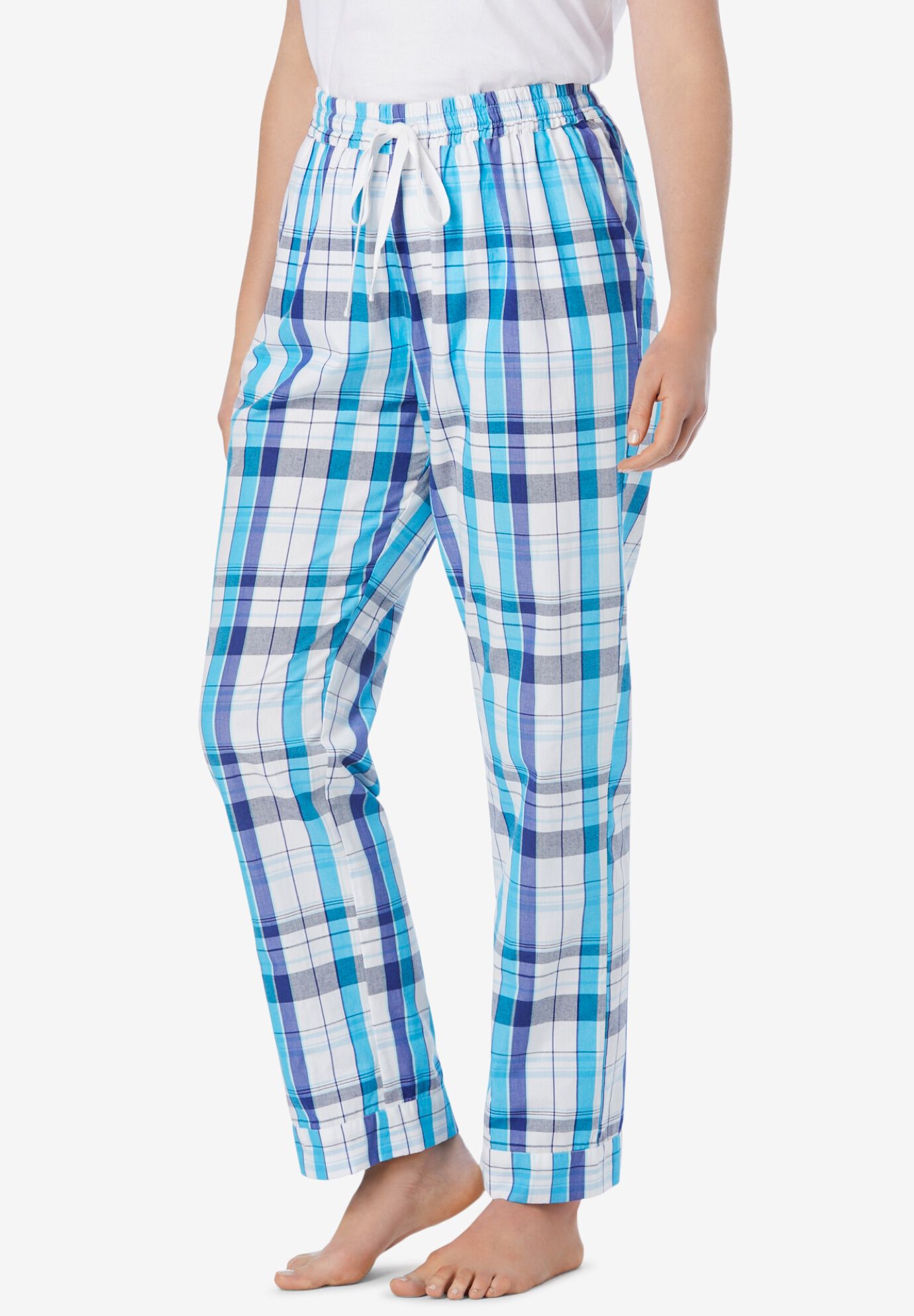 Cotton Poplin PJ Pant | Woman Within