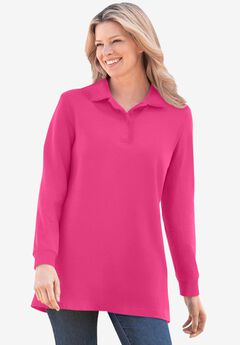 Long-Sleeve Polo Shirt