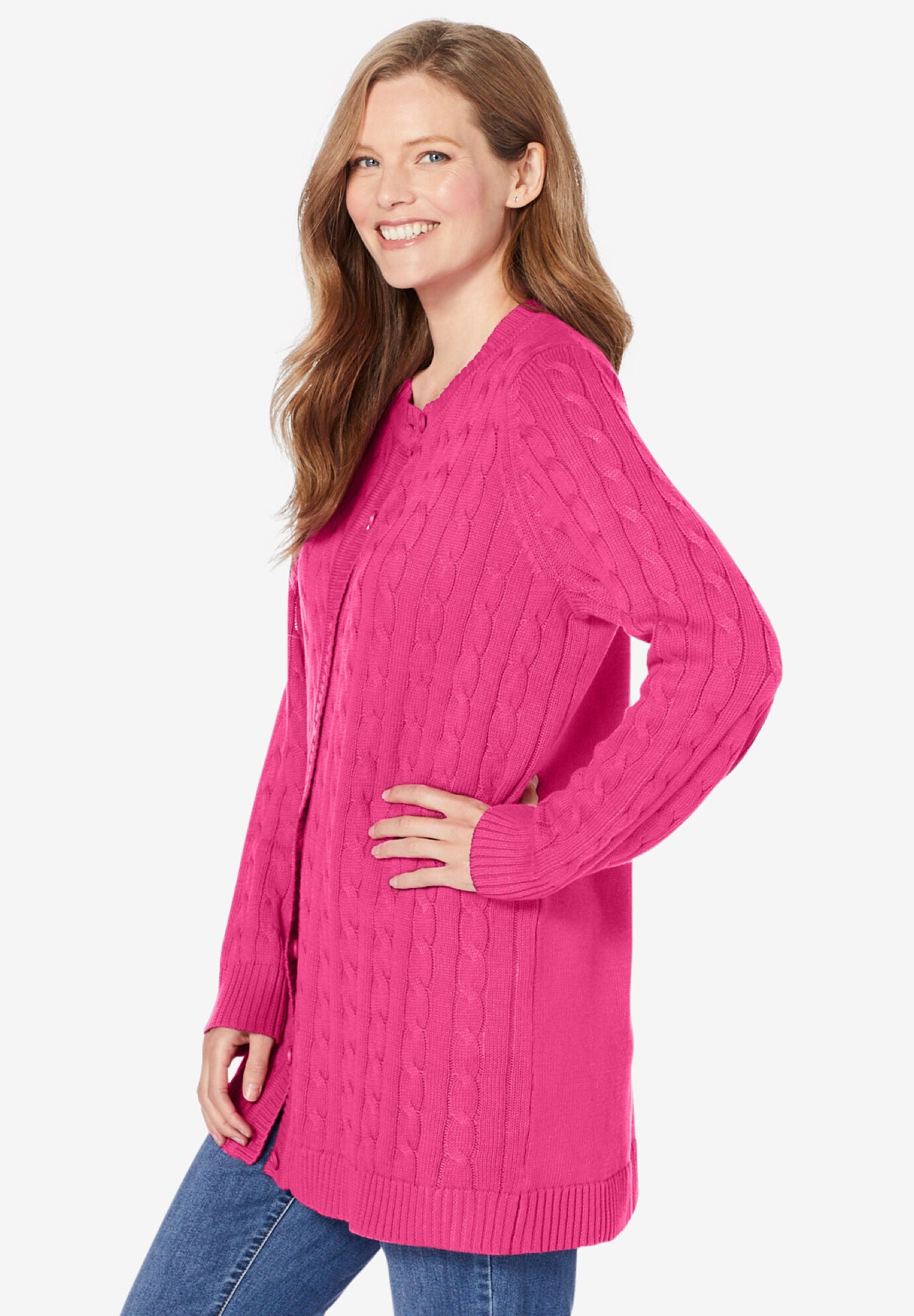 Woman within cardigan discount