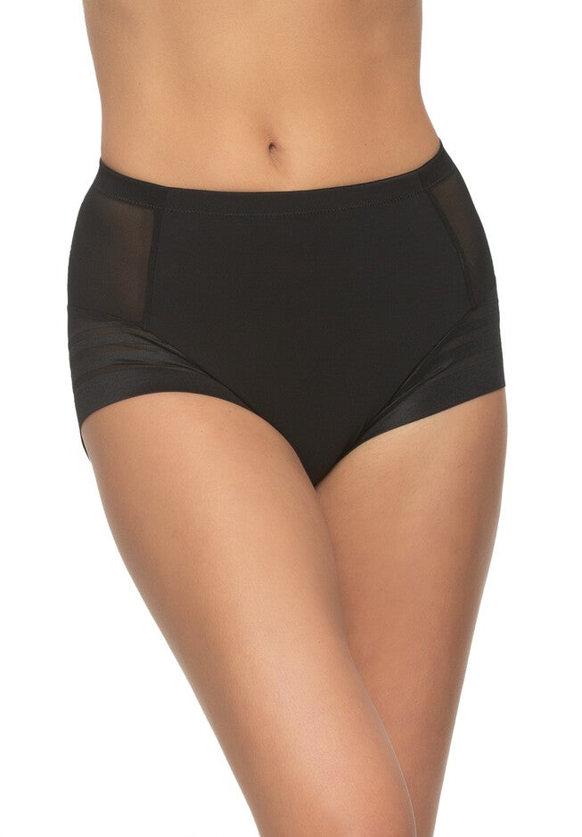 Marvelous Seamless Side-Smoothing Panty, BLACK BLK, hi-res image number 0