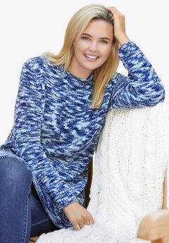 Crewneck Chenille Sweater