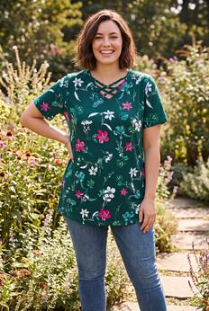 Criss Cross Tee