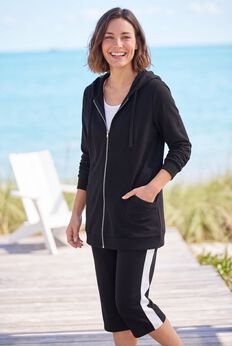 Plus Size Black Hoodies
