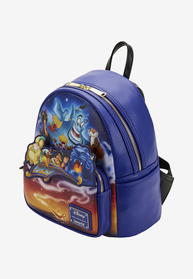 disney genie mini backpack by loungefly aladdin Disney's Vacation Cosplay : Clothing, Shoes & Jewelry Genie is ready to keep your belongings safe on all your adventures. New Loungefly Disney Parks Aladdin