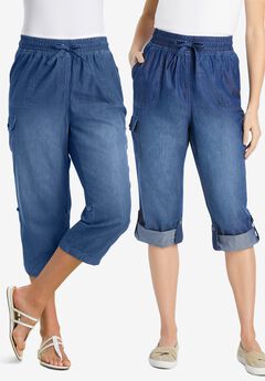 Convertible Length Cargo Capri/Bermuda