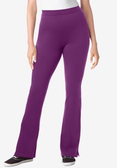 Stretch Cotton Bootcut Pant