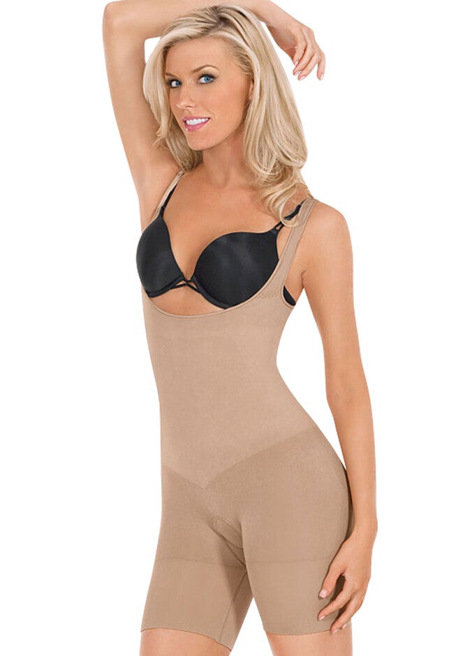 Julie France by Euroskins Léger Ultra Light Frontless Body Shaper, NUDE, hi-res image number null