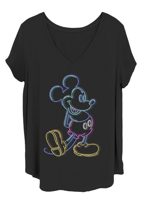Neon Mickey, BLACK, hi-res image number null