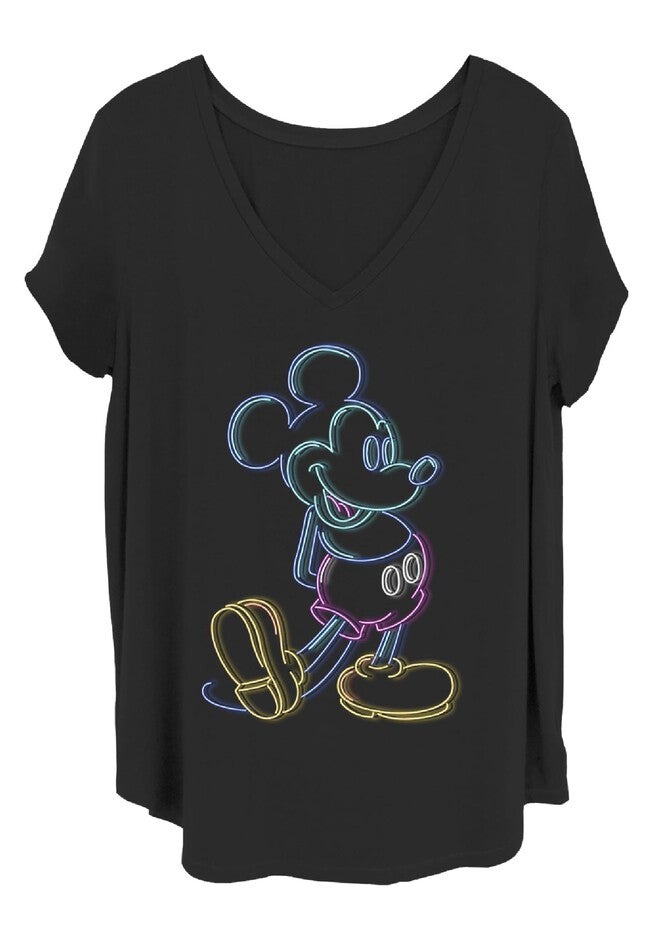 Neon Mickey, BLACK, hi-res image number 0