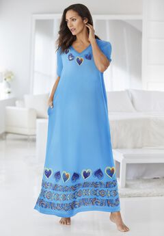 Blue Plus Size Tops
