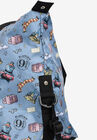 Harry Potter Icons Weekender Duffel Bag Travel Carry-On All-Over Print Hedwig, , alternate image number null