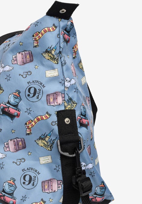 Harry Potter Icons Weekender Duffel Bag Travel Carry-On All-Over Print Hedwig, , alternate image number null