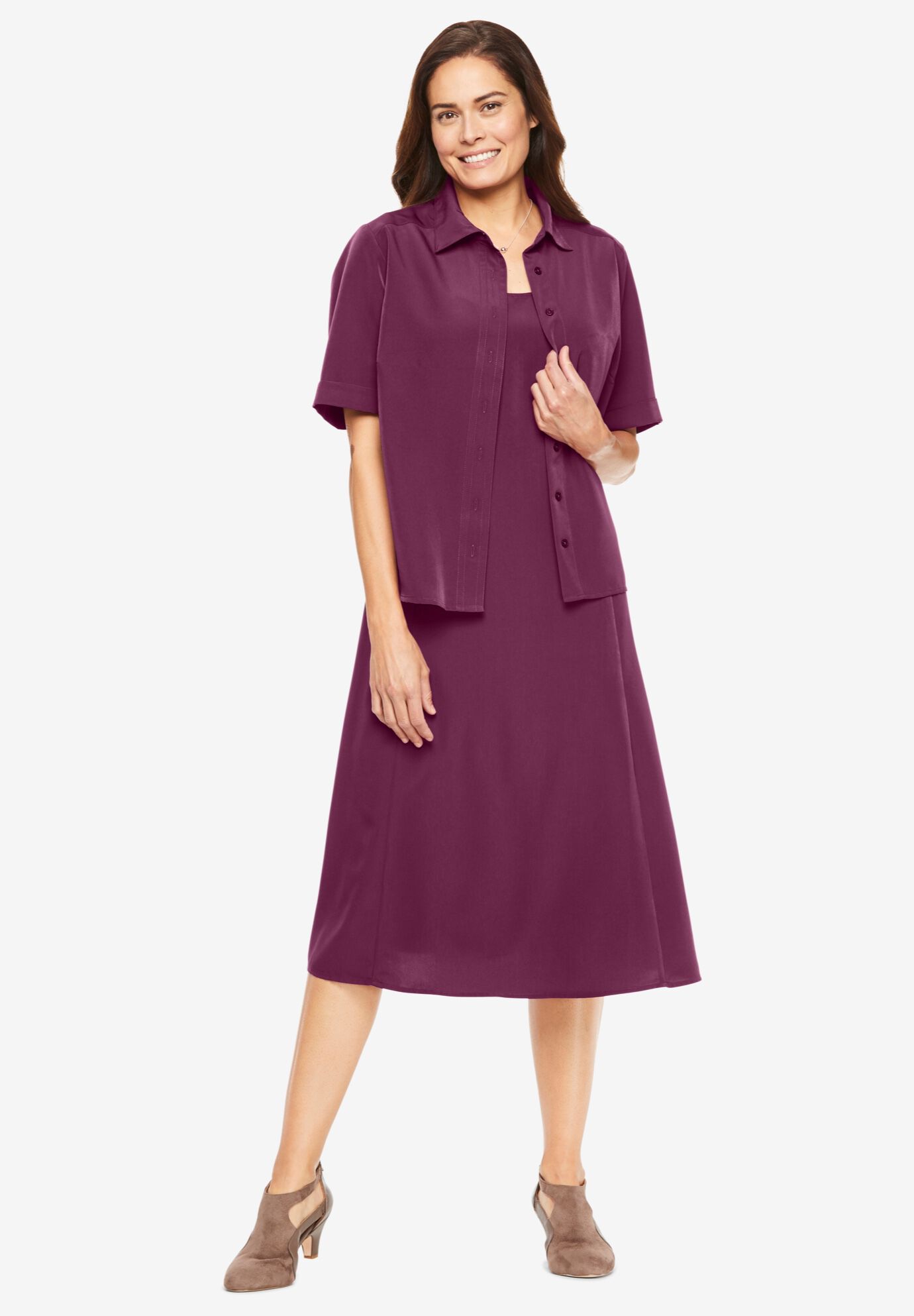 woman within evening wear