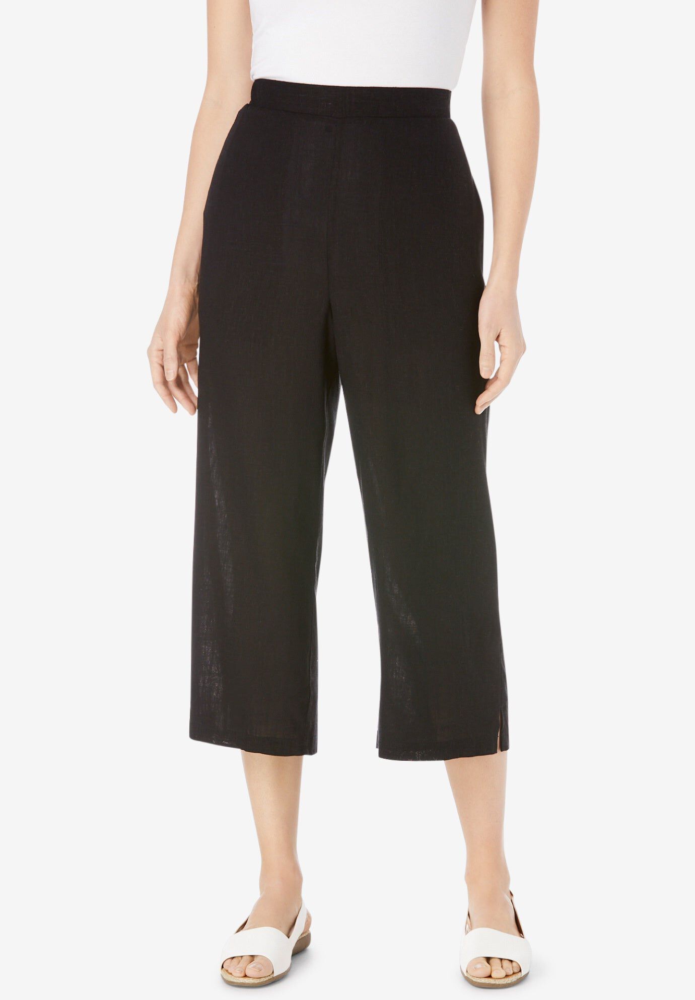 Linen Capri